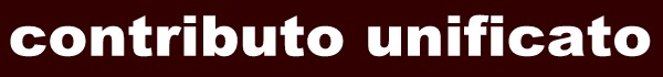 Tutto sul contributo unificato